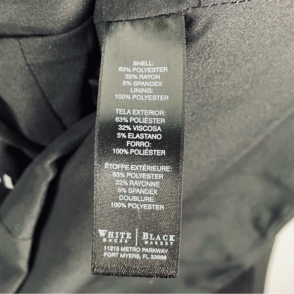 WHITE HOUSE BLACK MARKET BLAZER | Black | Size 6 - Picture 5 of 7